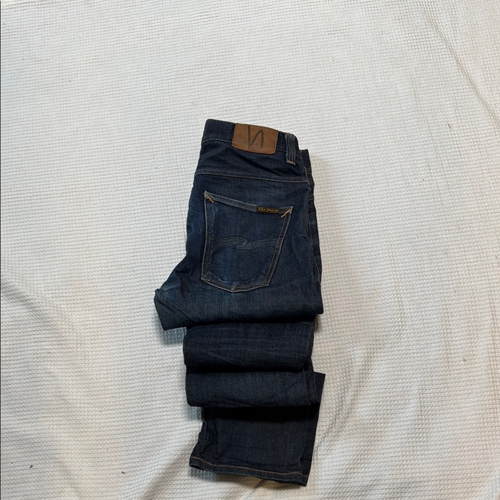 Nudie Men's Blue Jeans